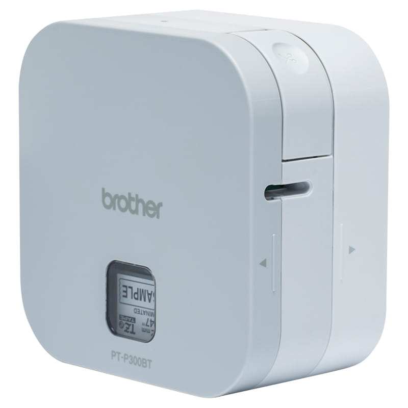 brother cube pt-p300bt back