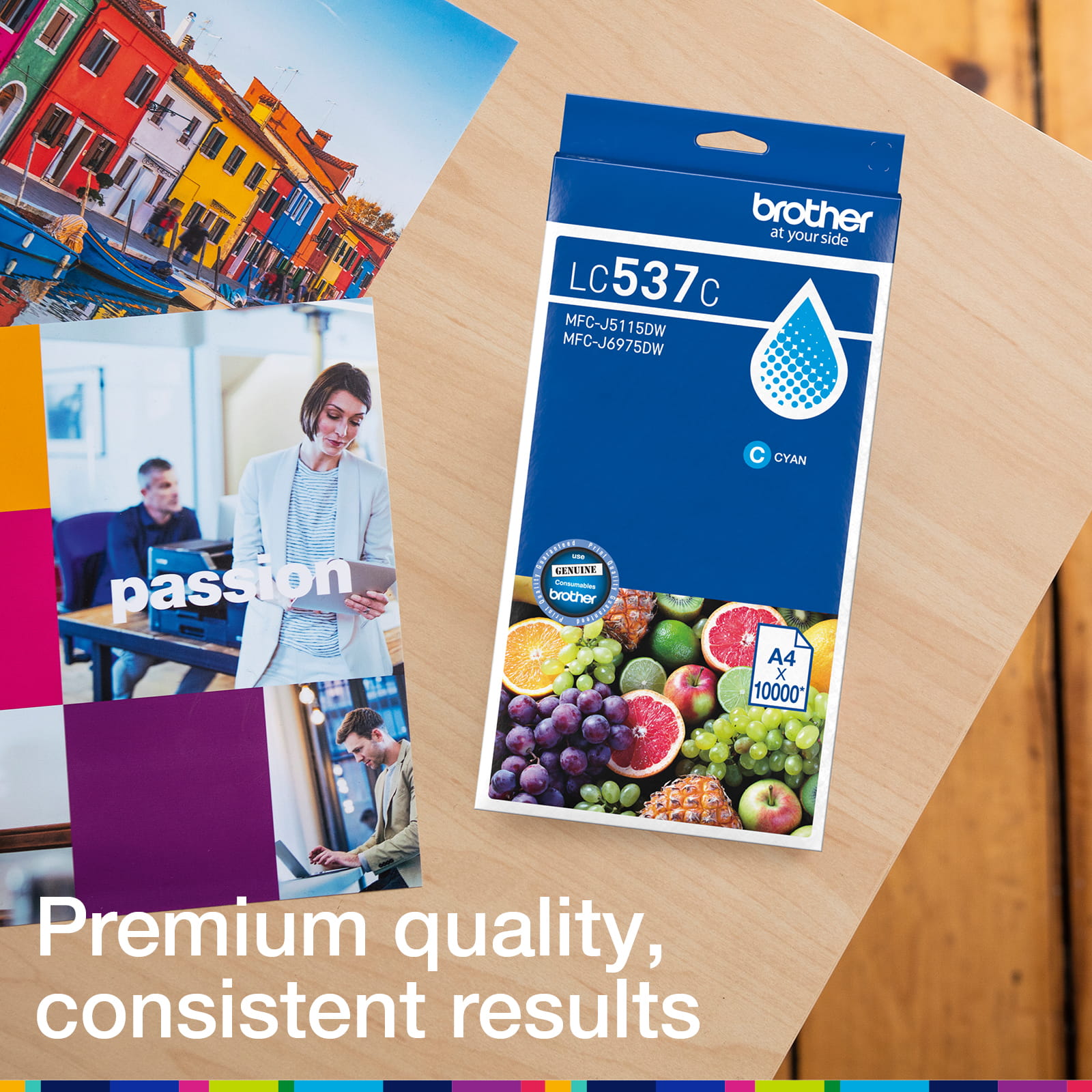 Brother LC537C Genuine Ink Cartridge 5