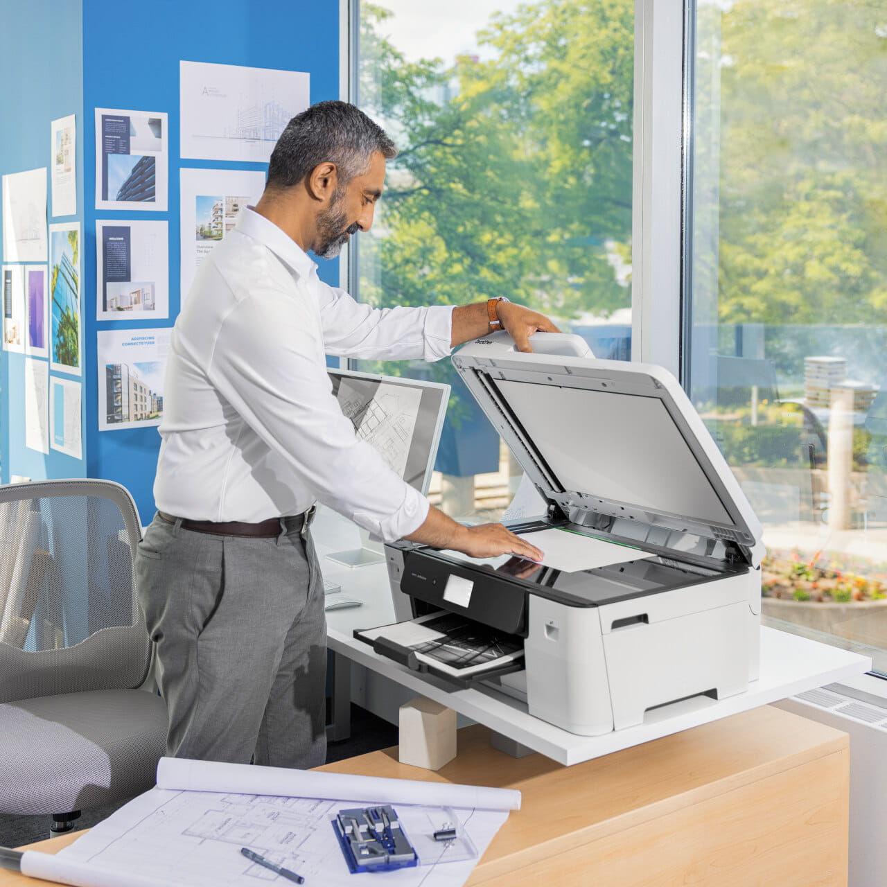 Brother MFC-J6560DW Inkjet Printer Flatbed Scanning