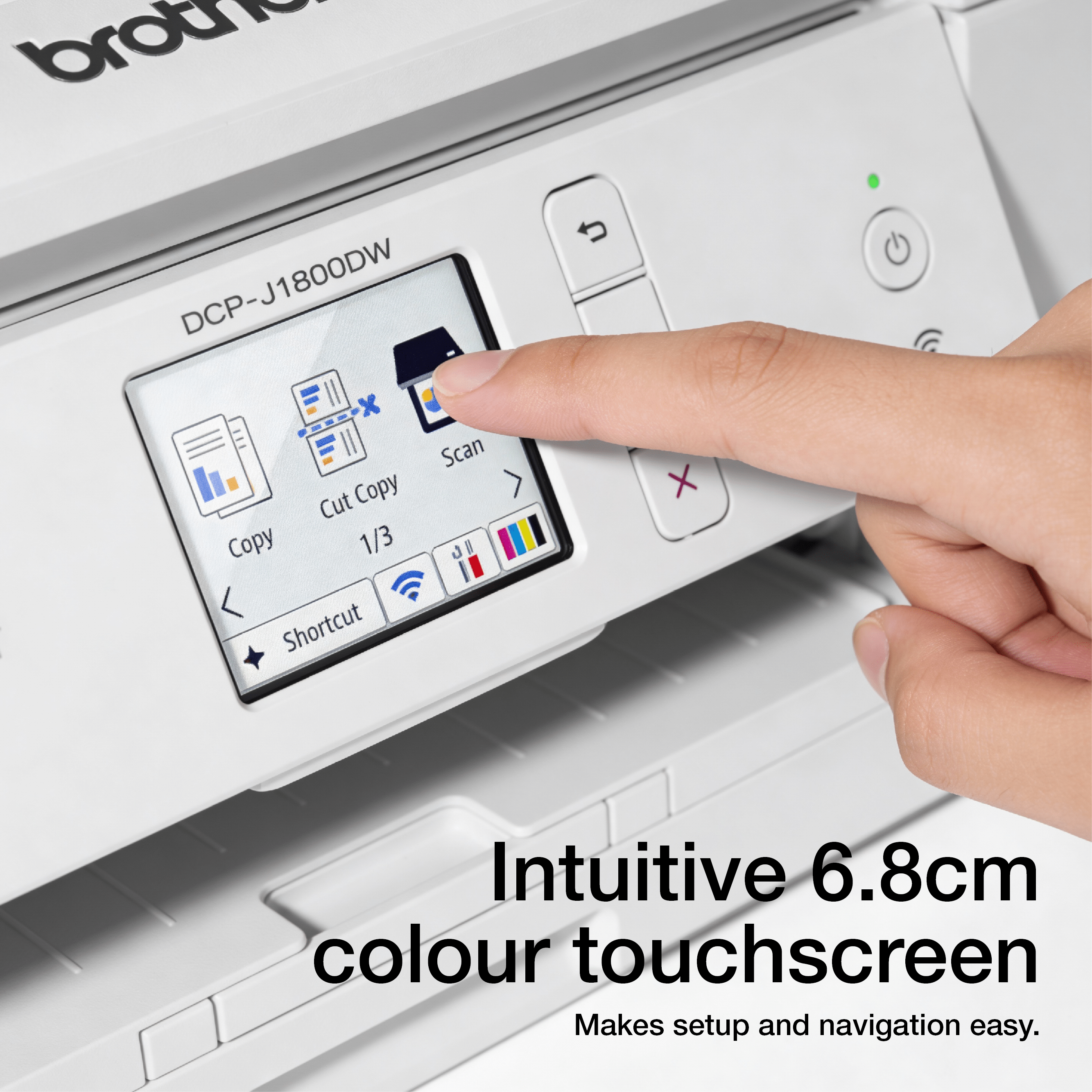 MFC-J1800DW  touchscreen