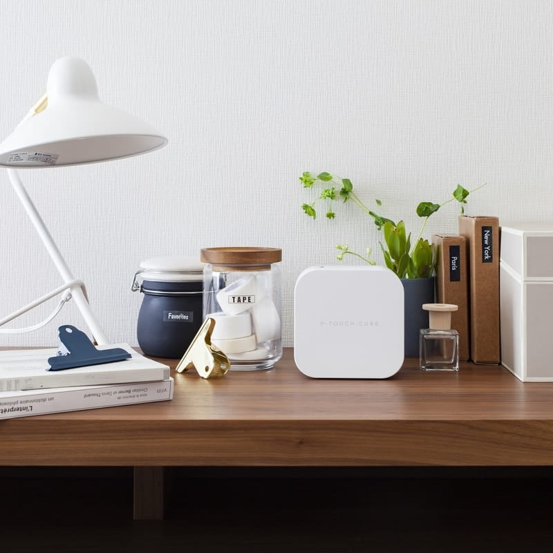 home office label printer p-touch cube pt-p300bt