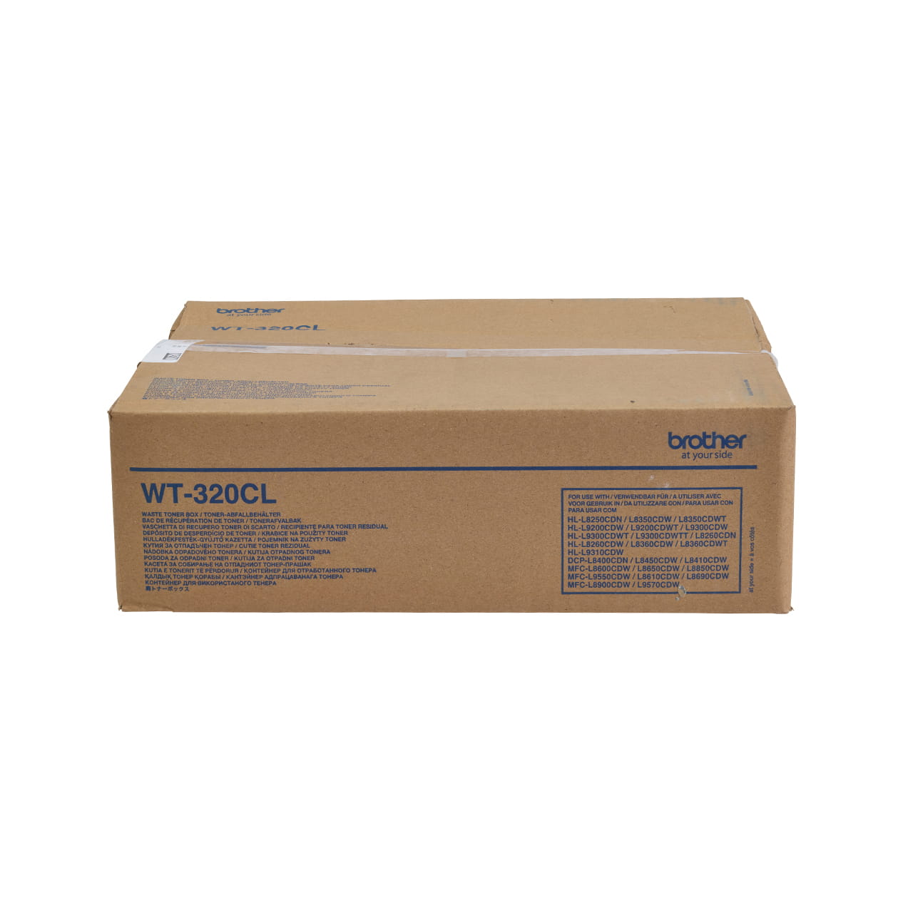 wt320cl waste toner box carton