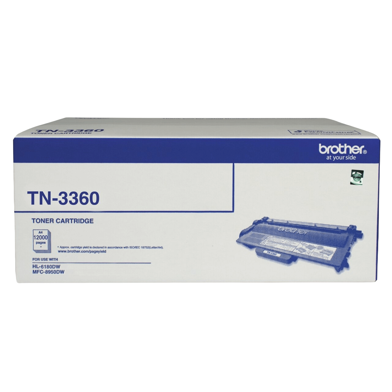 Brother TN3360 Genuine Toner Cartridge 1