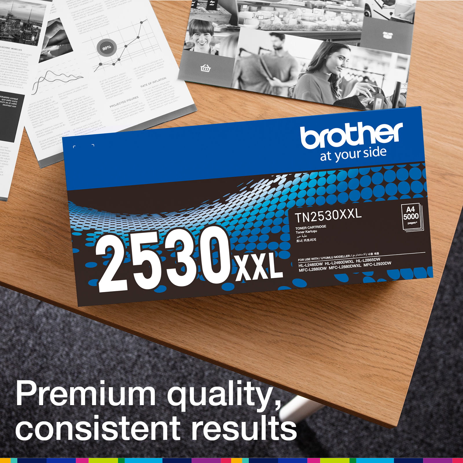 Brother TN2530XXL Genuine Toner Cartridge 5
