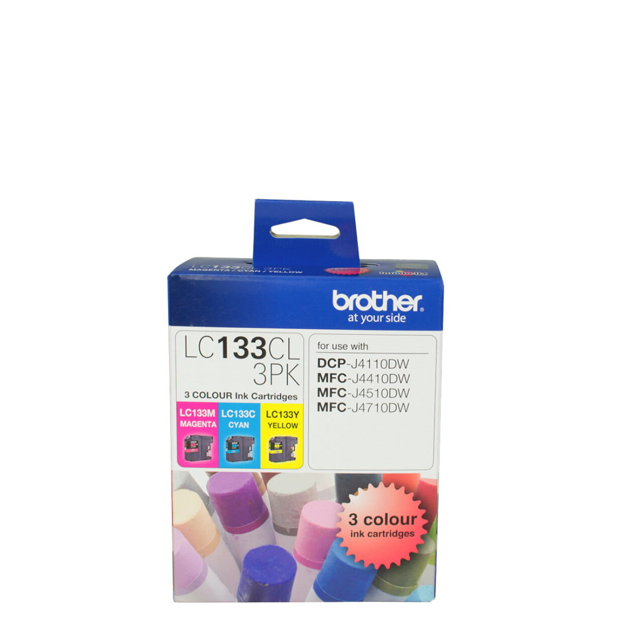 Brother LC133CL-3PK Genuine Ink Cartridge 1