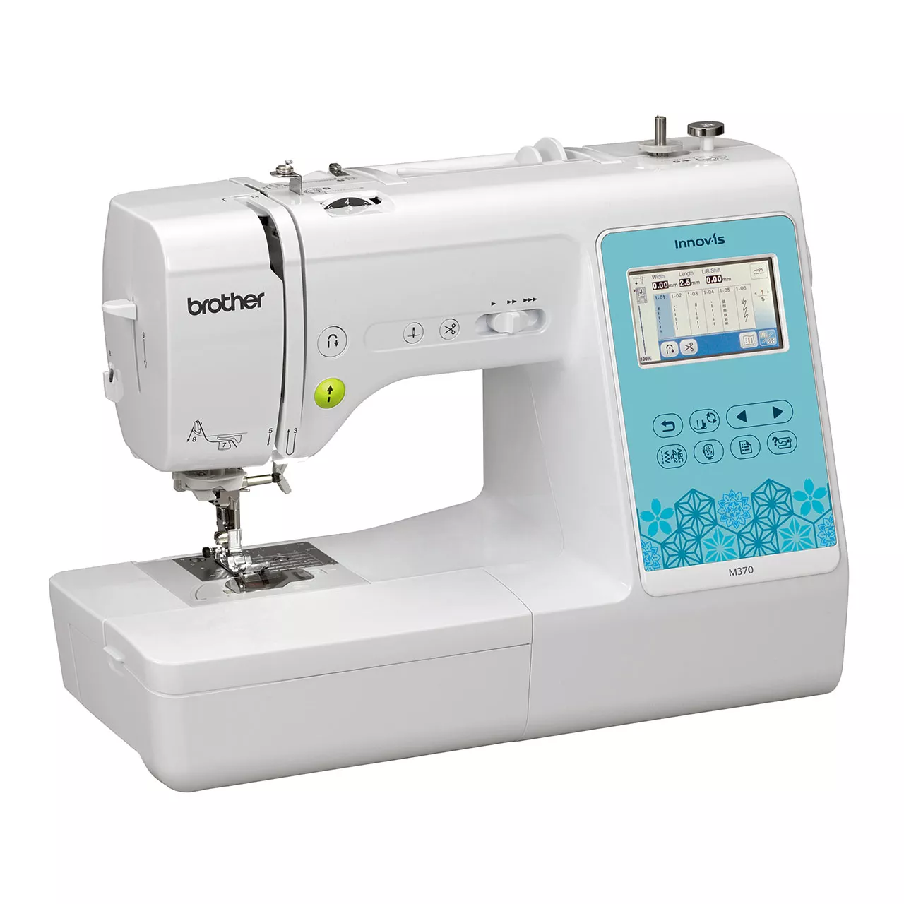 Brother Innov-is M370 Sewing, Embroidery & Quilting Machine Right Side View2
