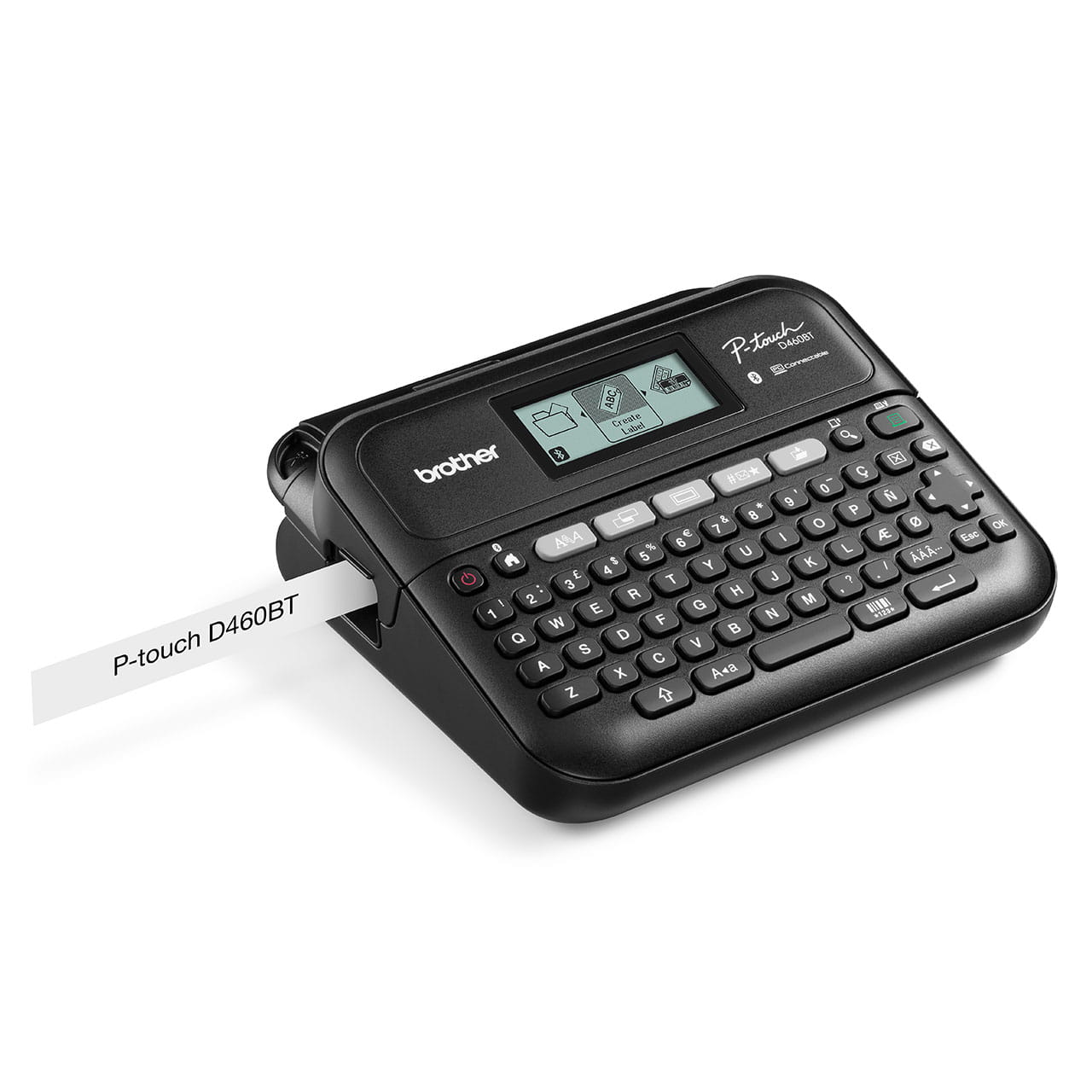 Brother PT-D460BT Label Printer (Label Maker) Right Side View