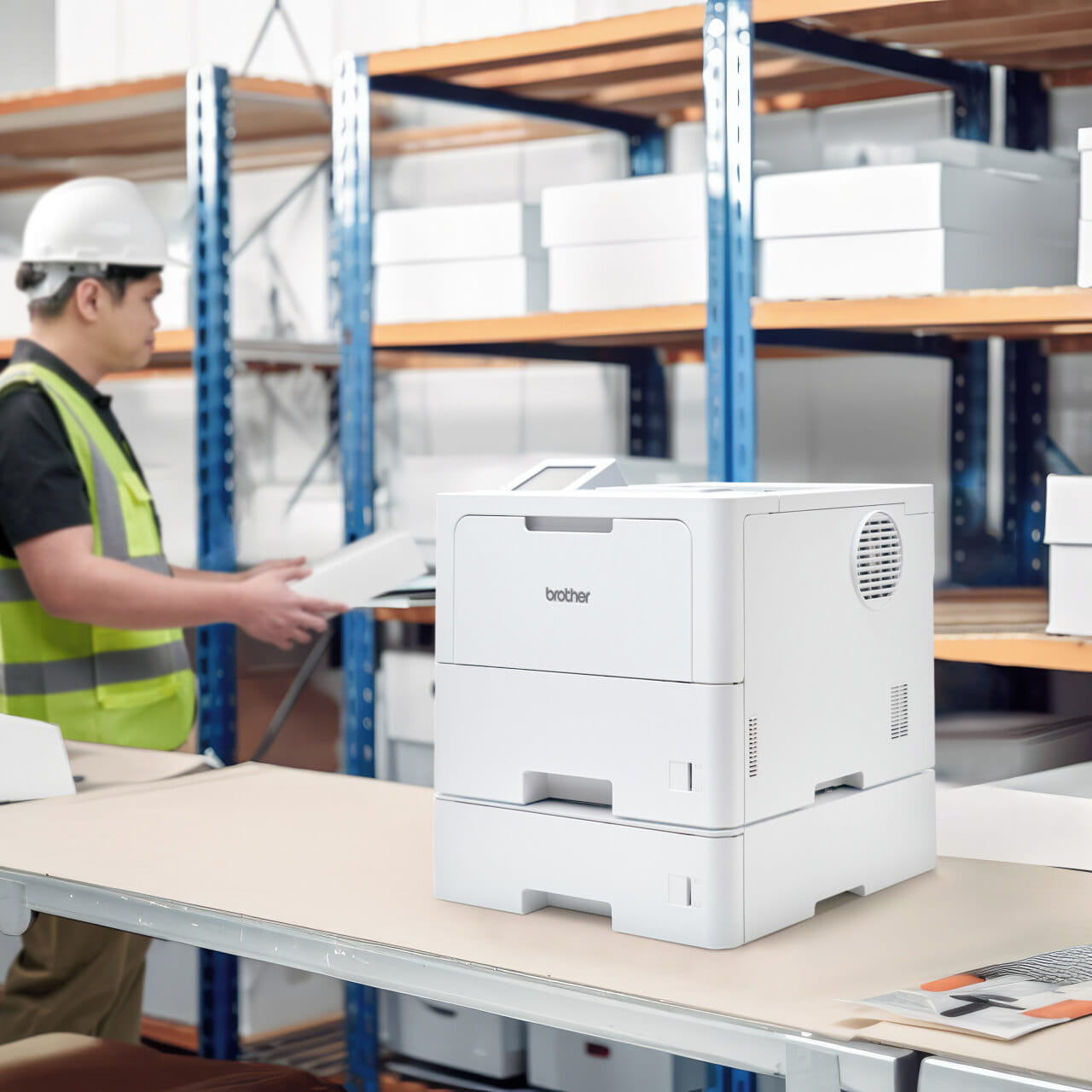 Brother HL-L6415DW Mono Laser Printer 2
