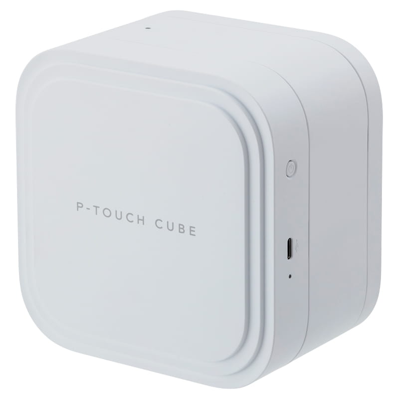 p-touch cube pro pt-p910bt - facing left