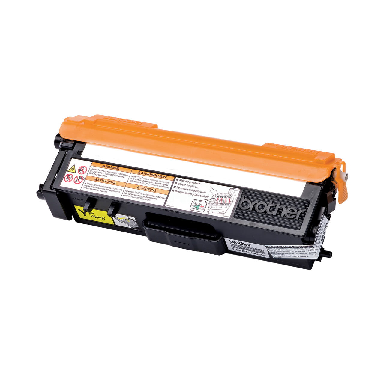 Brother TN348Y Genuine Toner Cartridge 2