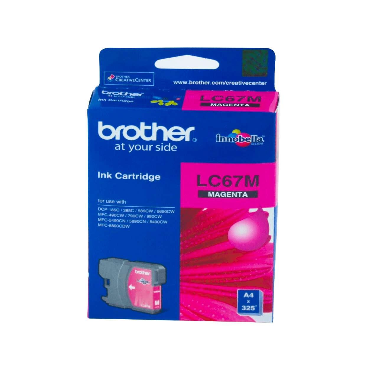 Brother LC67M Genuine Ink Cartridge 1