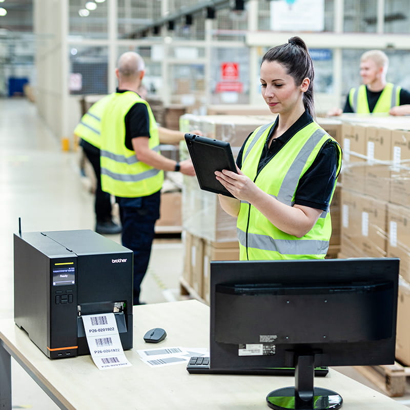 TJ4420TN Titan Industrial Label Printer Brother Australia