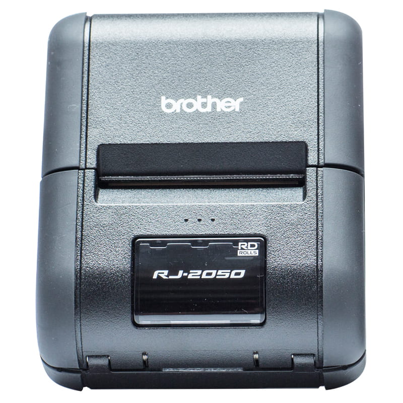 portable printer brother rj-2050  facing forward