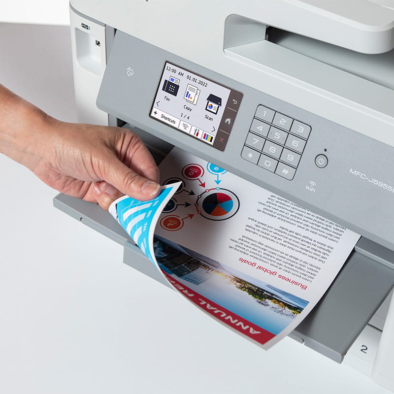 MFCJ5955DW INKvestment Tank MultiFunction Printer Brother Australia