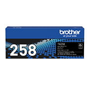 Brother TN258BK Genuine Toner Cartridge 