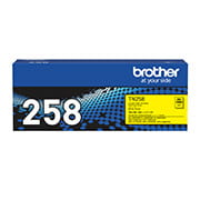 Brother TN258Y Genuine Toner Cartridge 