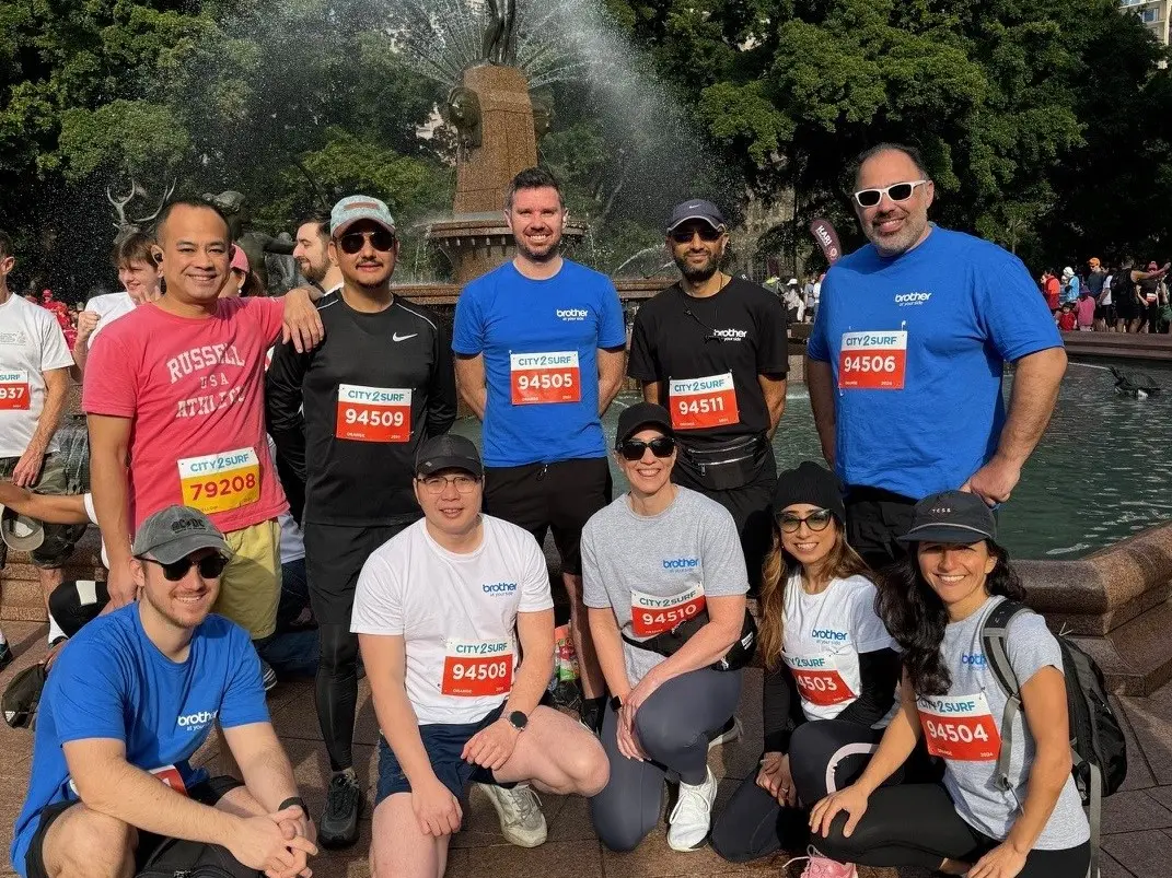 Photo of Brother's 2024 city2surf group