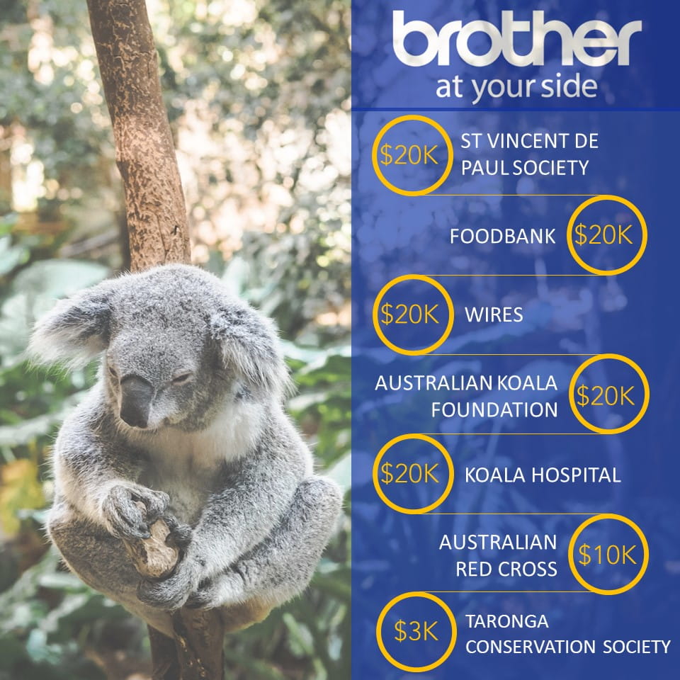 brother australia bush fires 2020