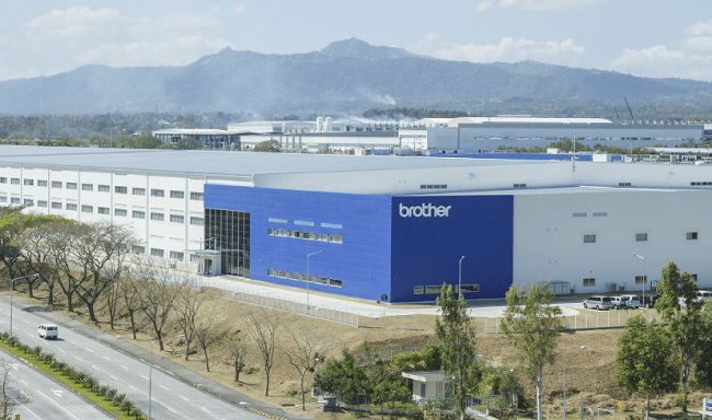 photo of one of brother's manufacturing facilities