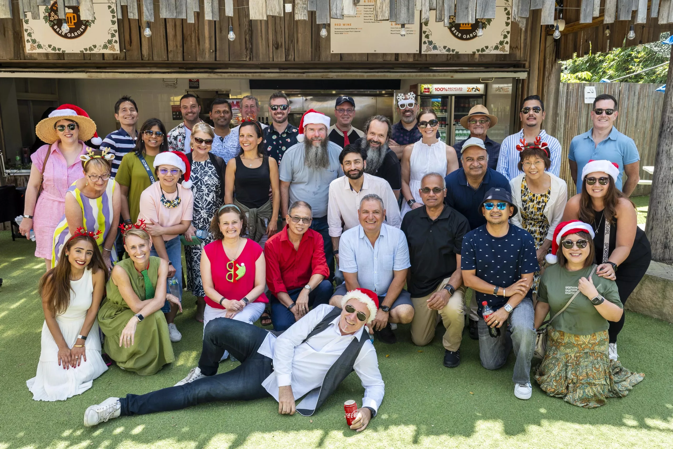 Brother employees during Christmas Party 2024