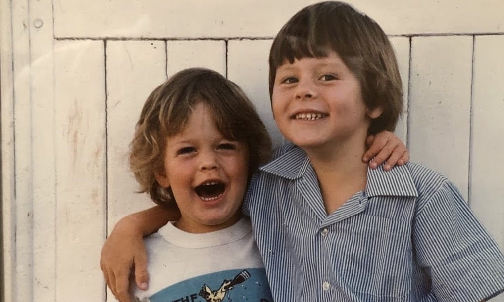 My brother and I – Bluethumb
