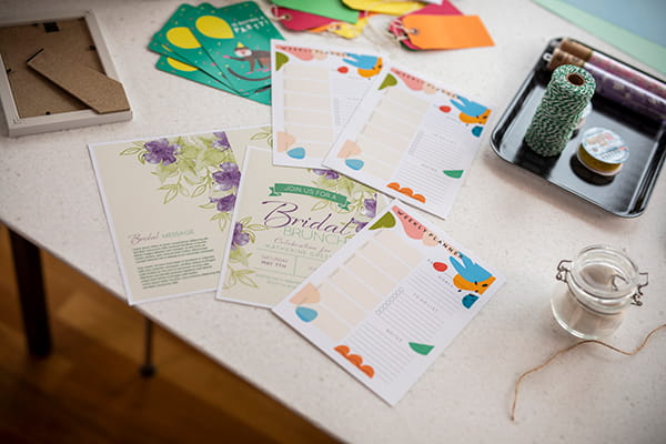 A5 wedding invitations