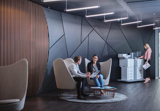 people in the office