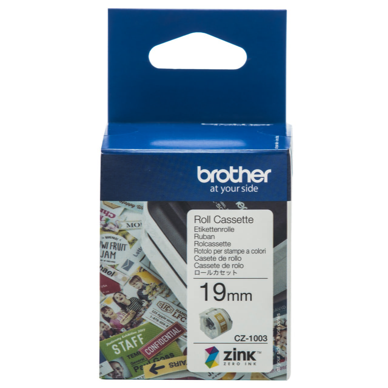 Brother CZ-1003 Genuine Label Printer (Label Maker) Roll 2