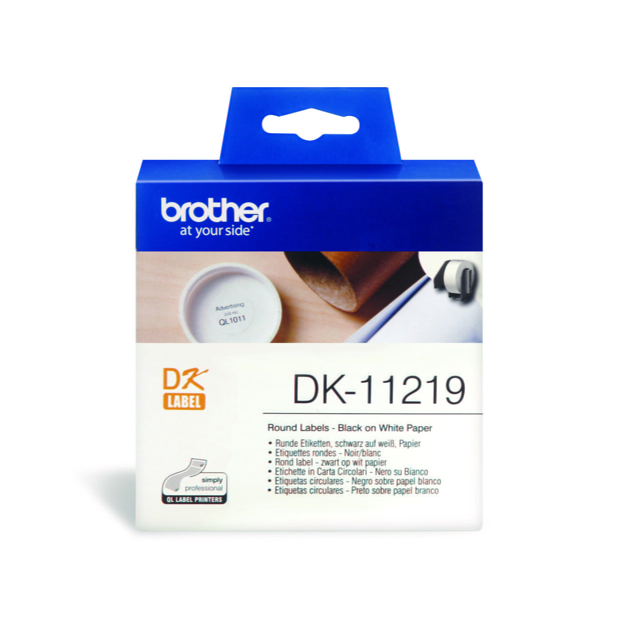 Brother DK-11219 Label Printer (Label Maker) Supply & Accessory 1
