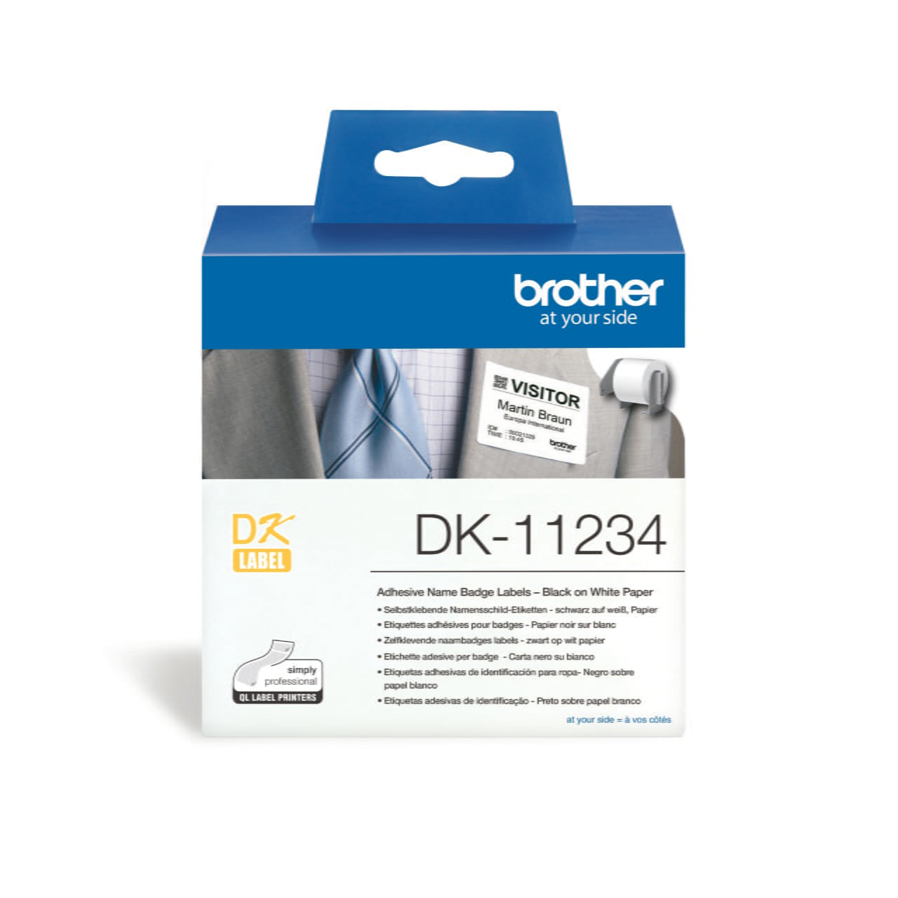 Brother DK-11234 Label Printer (Label Maker) Supply & Accessory 1