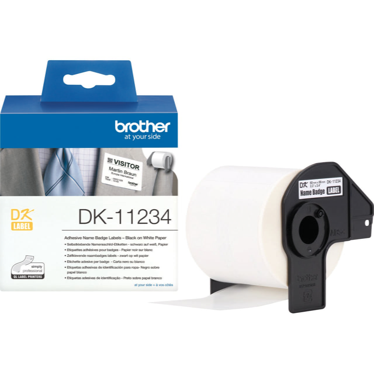 Brother DK-11234 Label Printer (Label Maker) Supply & Accessory 3