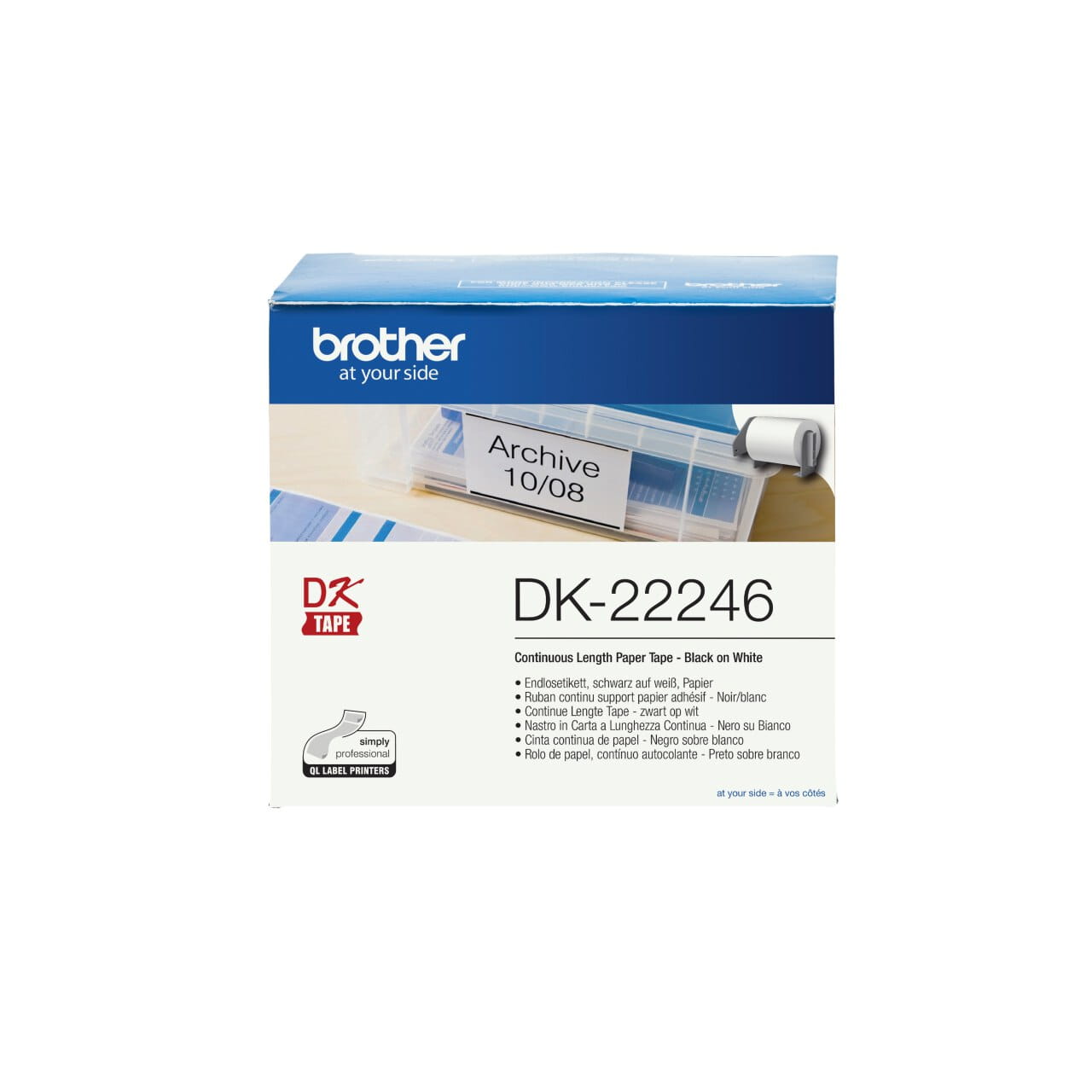 Brother DK-22246 Label Printer (Label Maker) Supply & Accessory 1