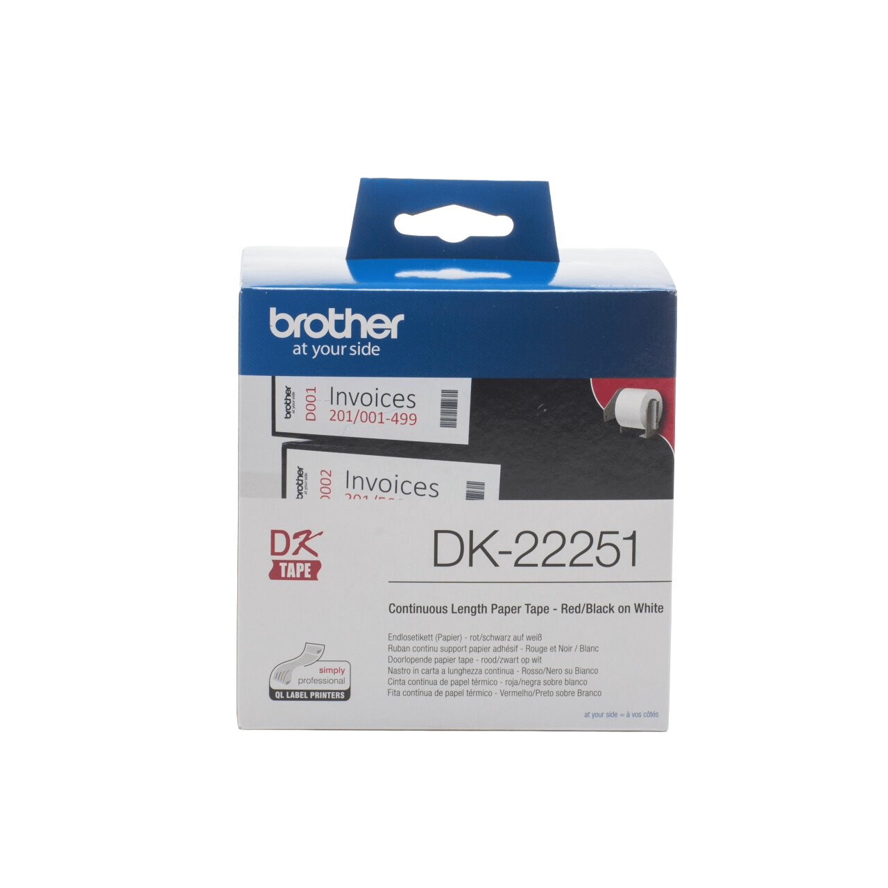 Brother DK-22251 Genuine Label Printer (Label Maker) Roll 1