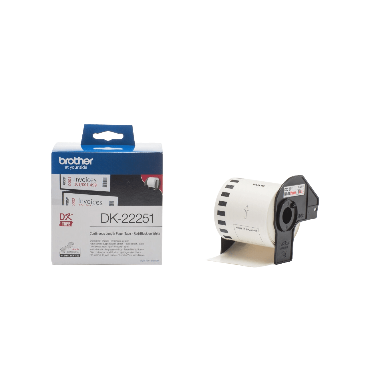 Brother DK-22251 Genuine Label Printer (Label Maker) Roll 2