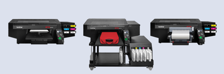 Brother's full range of DTG