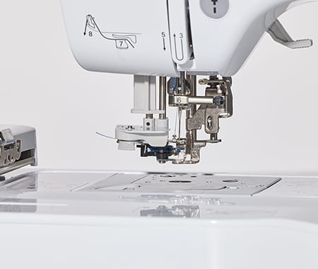 image of the advanced needle threader available on the Brother Innov-is M330E Embroidery machine