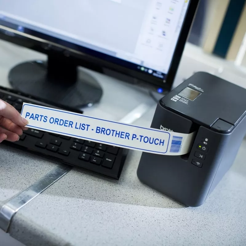 desktop label maker brother pt-p900w