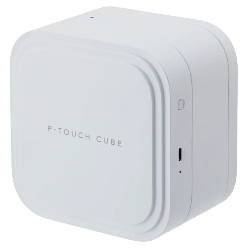 p-touch cube pro pt-p910bt - facing left