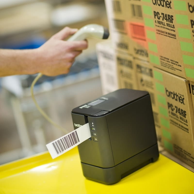 label maker and barcode scanner brother pt-p950nw