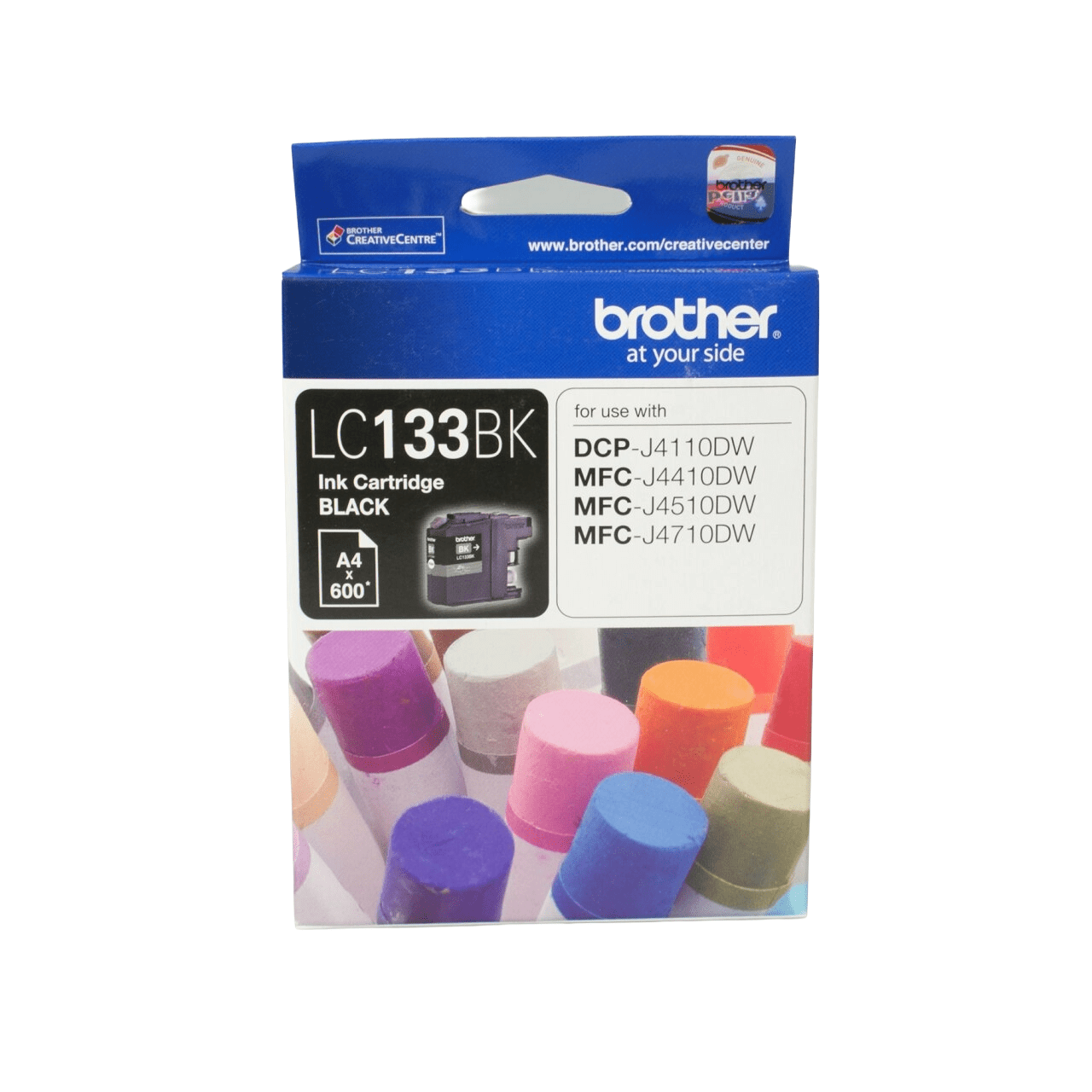Brother LC133BK Genuine Ink Cartridge 1
