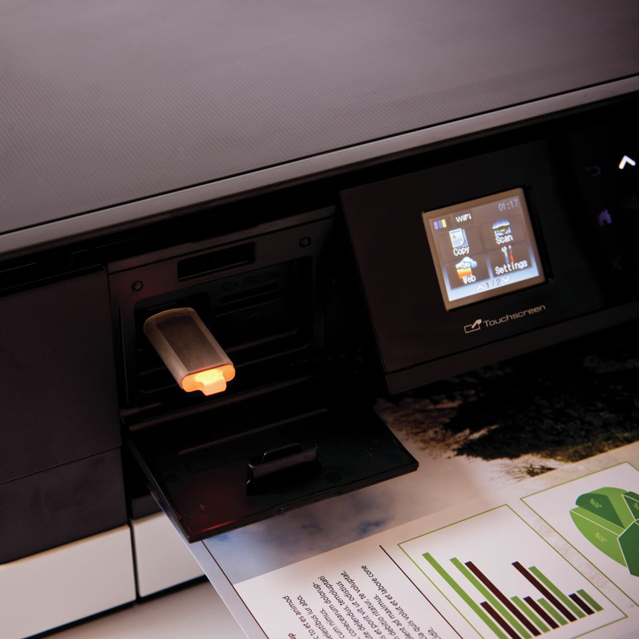 MFC-J4410DW using LC133 ink cartridges  4