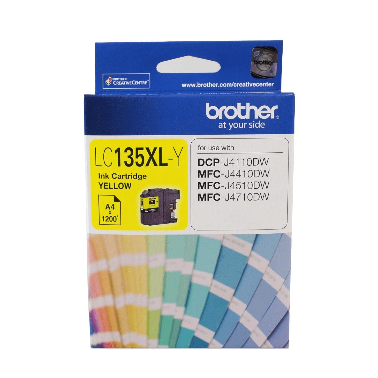 Brother LC135XLY Genuine Ink Cartridge 1