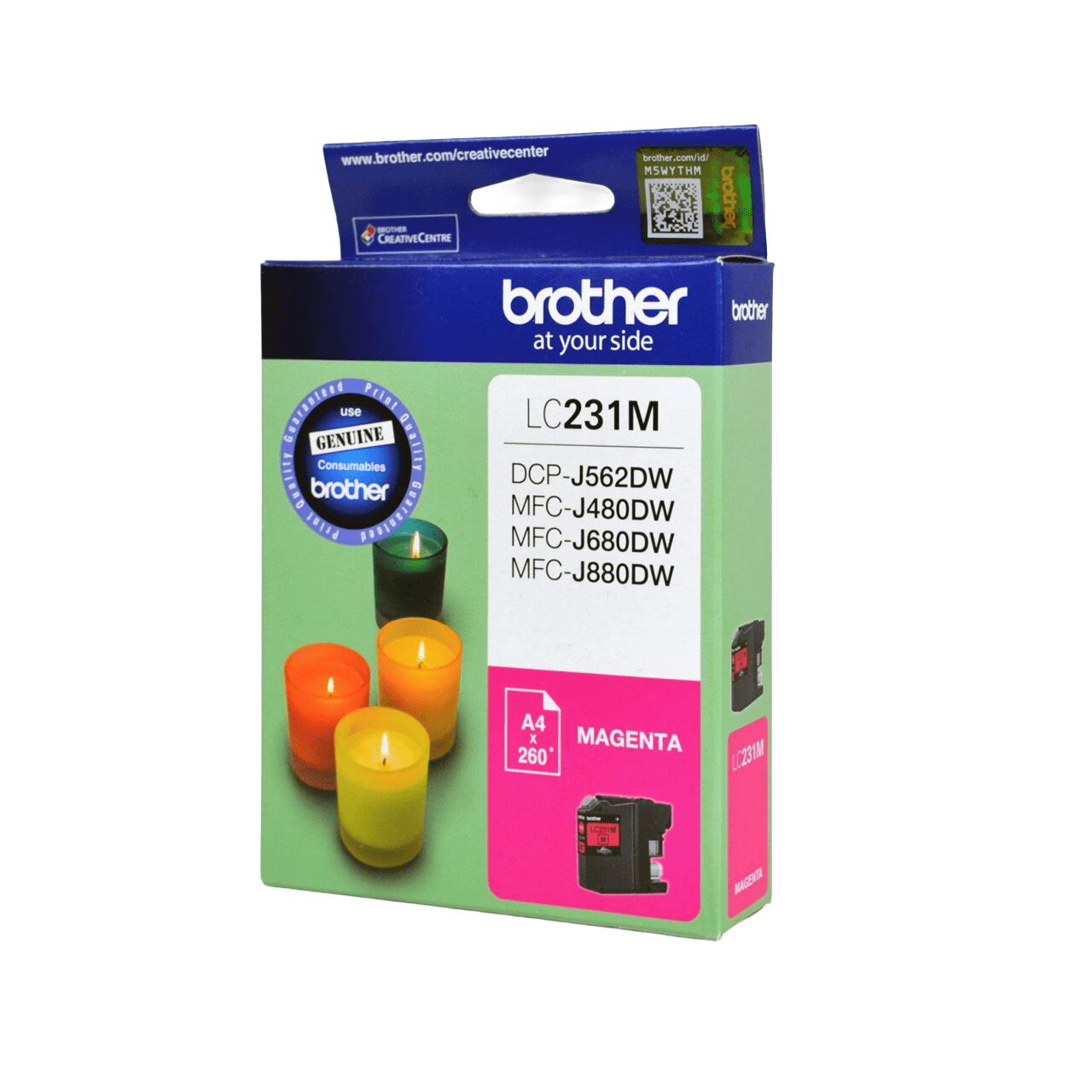 Brother LC231M Genuine Ink Cartridge 2