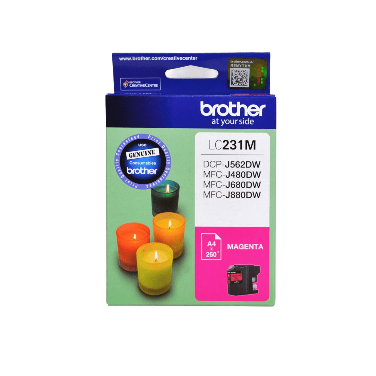Brother LC231M Genuine Ink Cartridge 1
