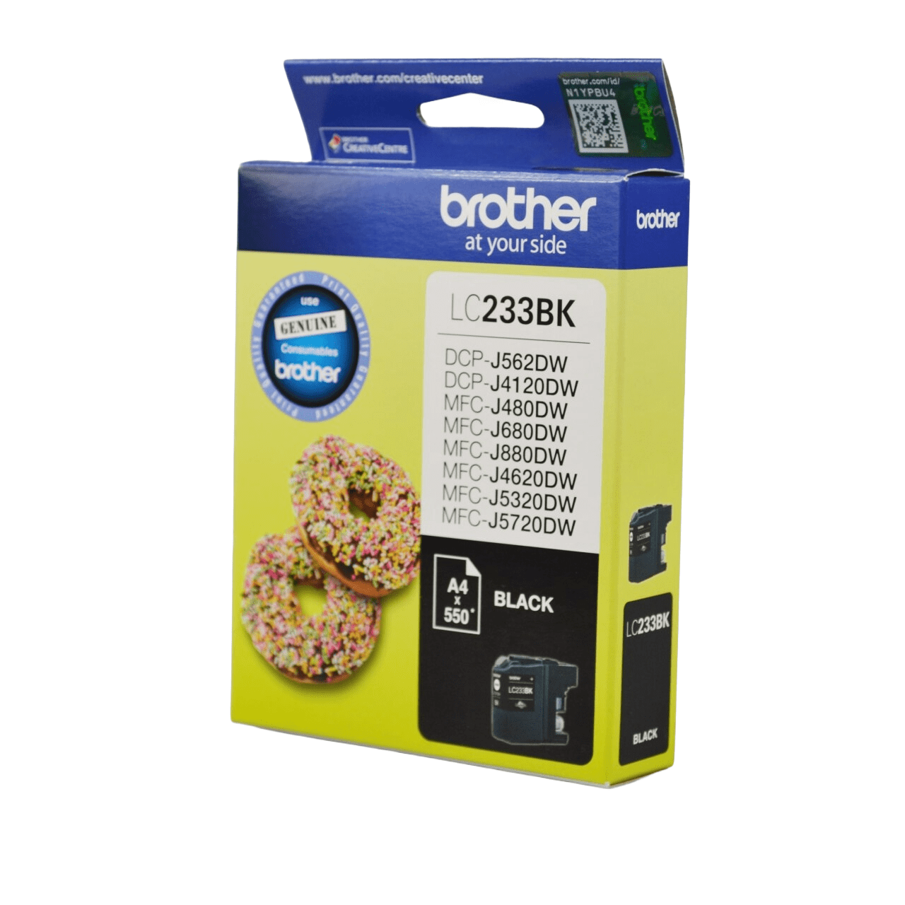 Brother LC233BK Genuine Ink Cartridge 2