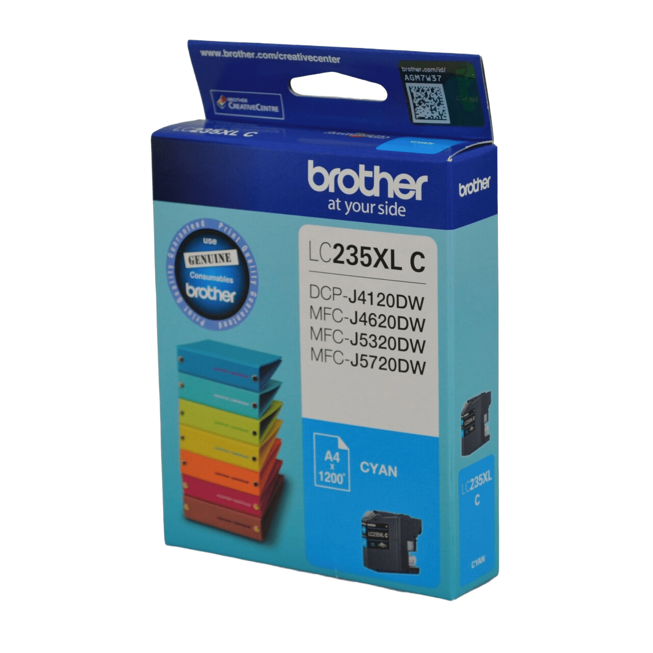 Brother LC235XLC Genuine Ink Cartridge 2