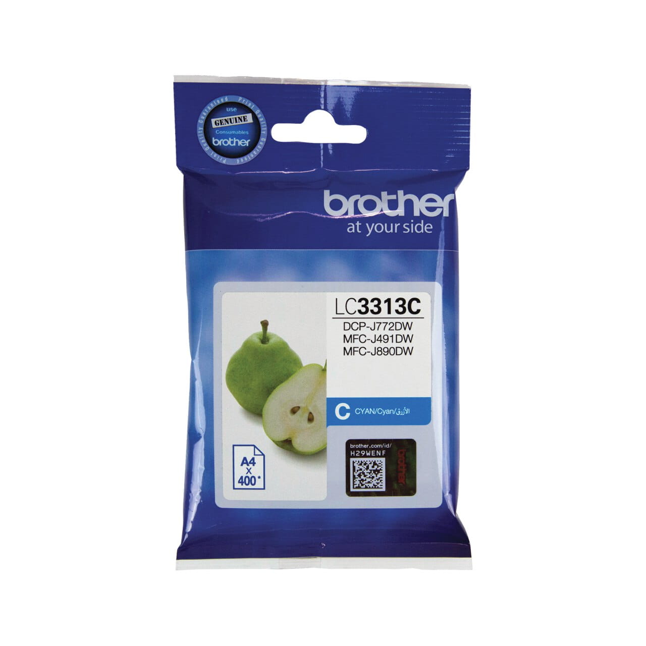 Brother LC3313C Genuine Ink Cartridge 1