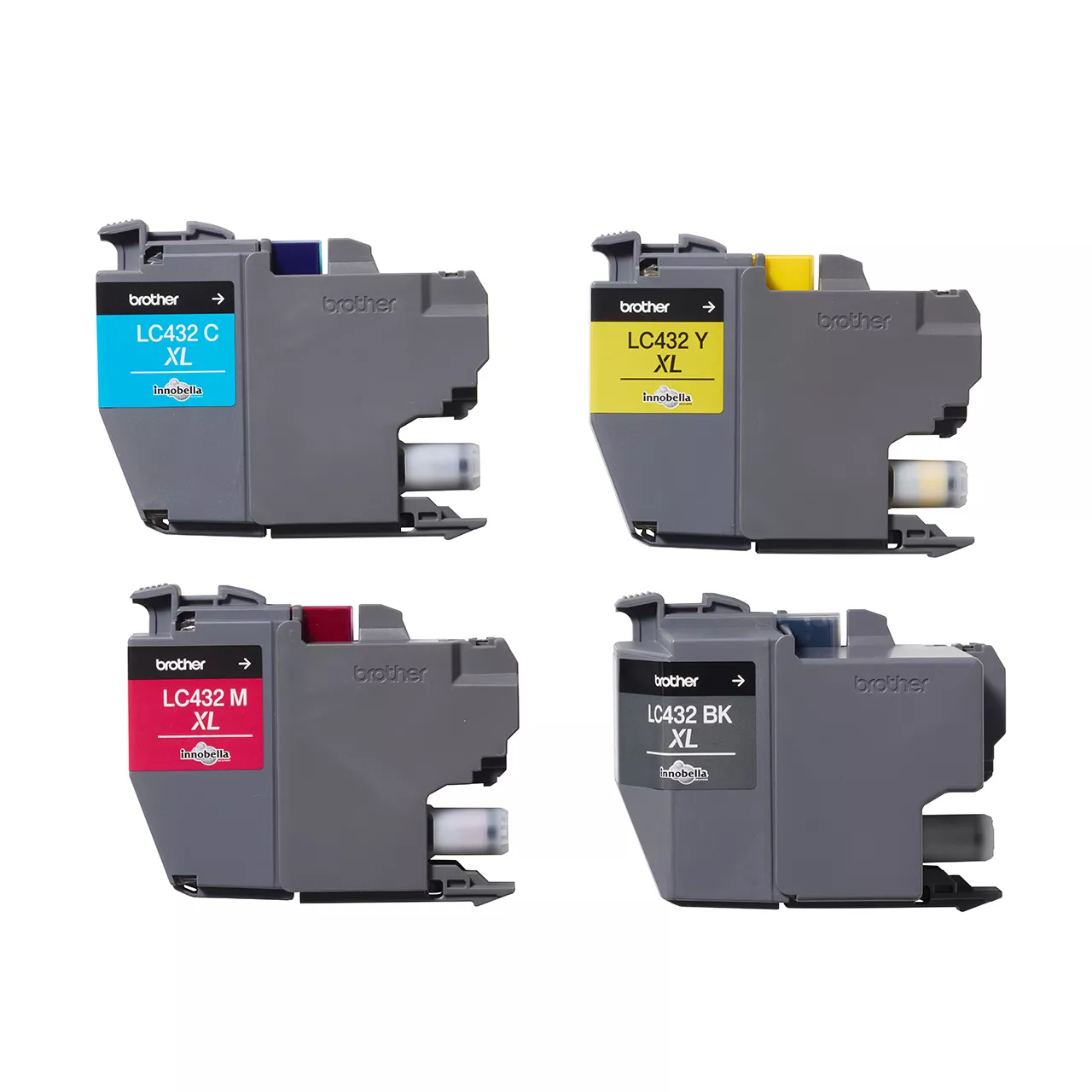 LC432XL-4PKS Genuine 4 Colour Ink Cartridge Value Pack | Brother