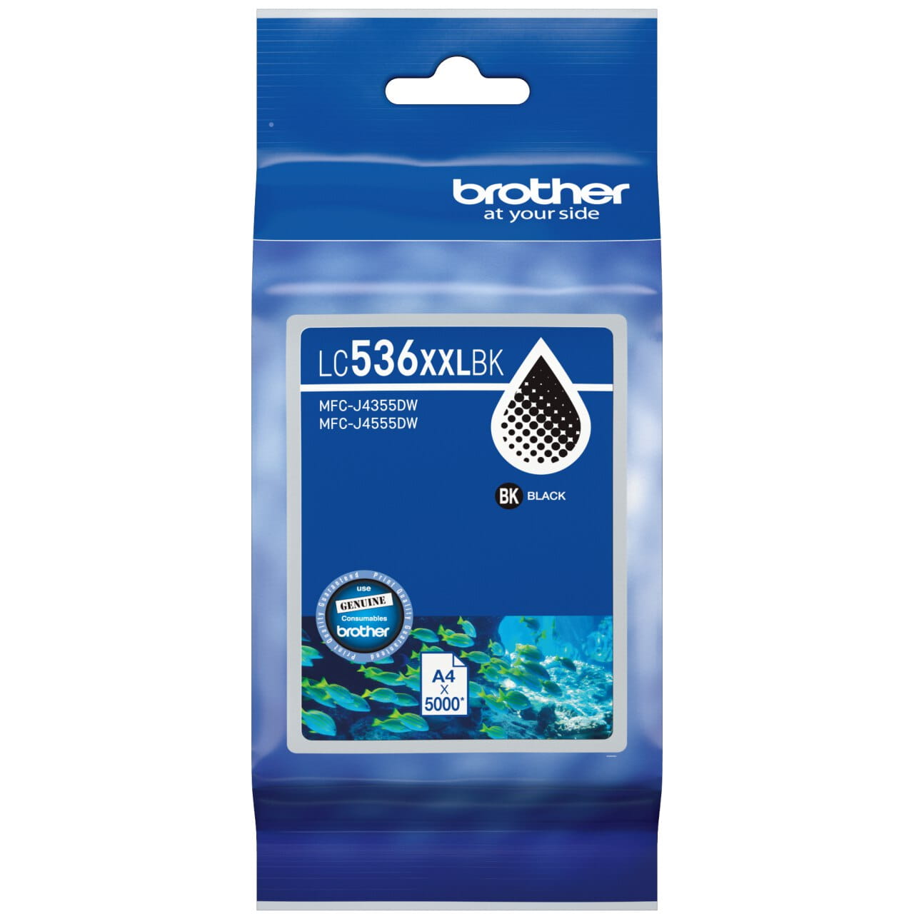 Brother LC536XXLBK Genuine Ink Cartridge 1
