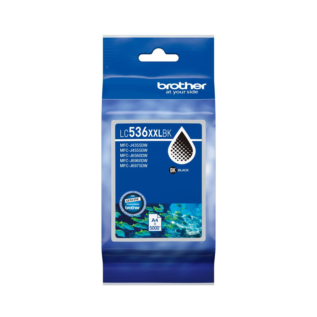 Brother LC536XXLBK Genuine Ink Cartridge 1